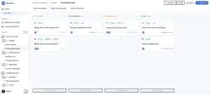 GrowthProjects Kanban board for project management inside WordPress
