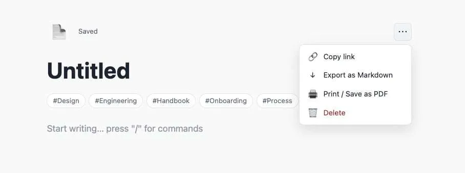 GrowthDoc document-sharing interface in WordPress