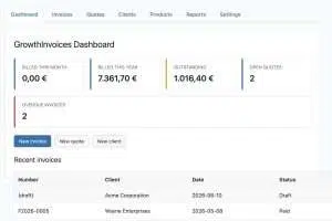GrowthInvoices: A Self-Hosted WordPress Invoicing Plugin